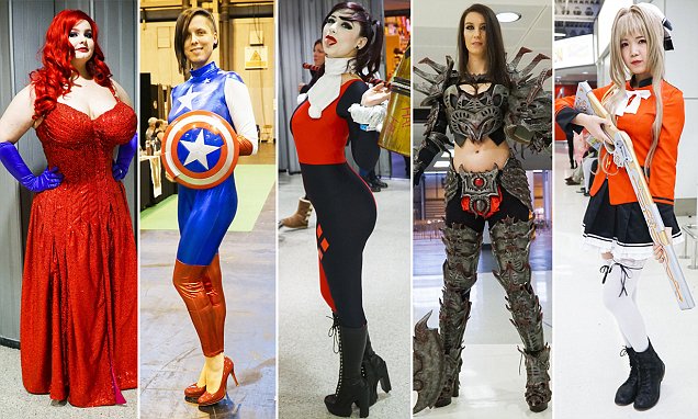 Penggemar Super Hero Ramaikan Konvensi Komik di Birmingham